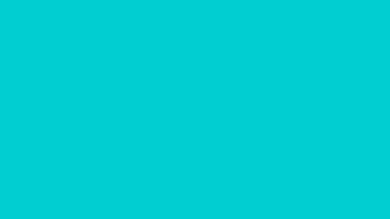 1280x720 Dark Turquoise Solid Color Background
