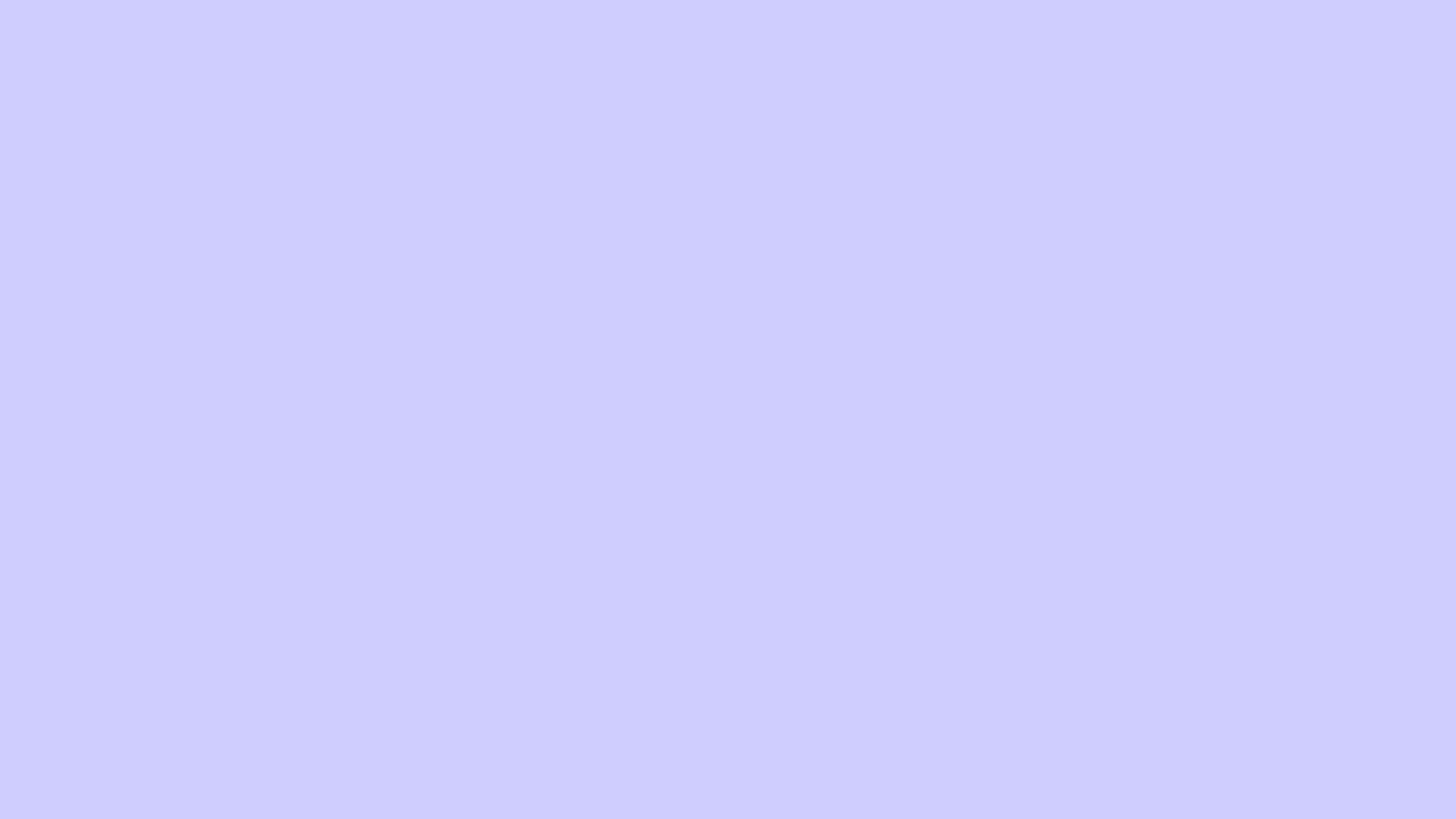 2560x1440 Periwinkle Solid Color Background
