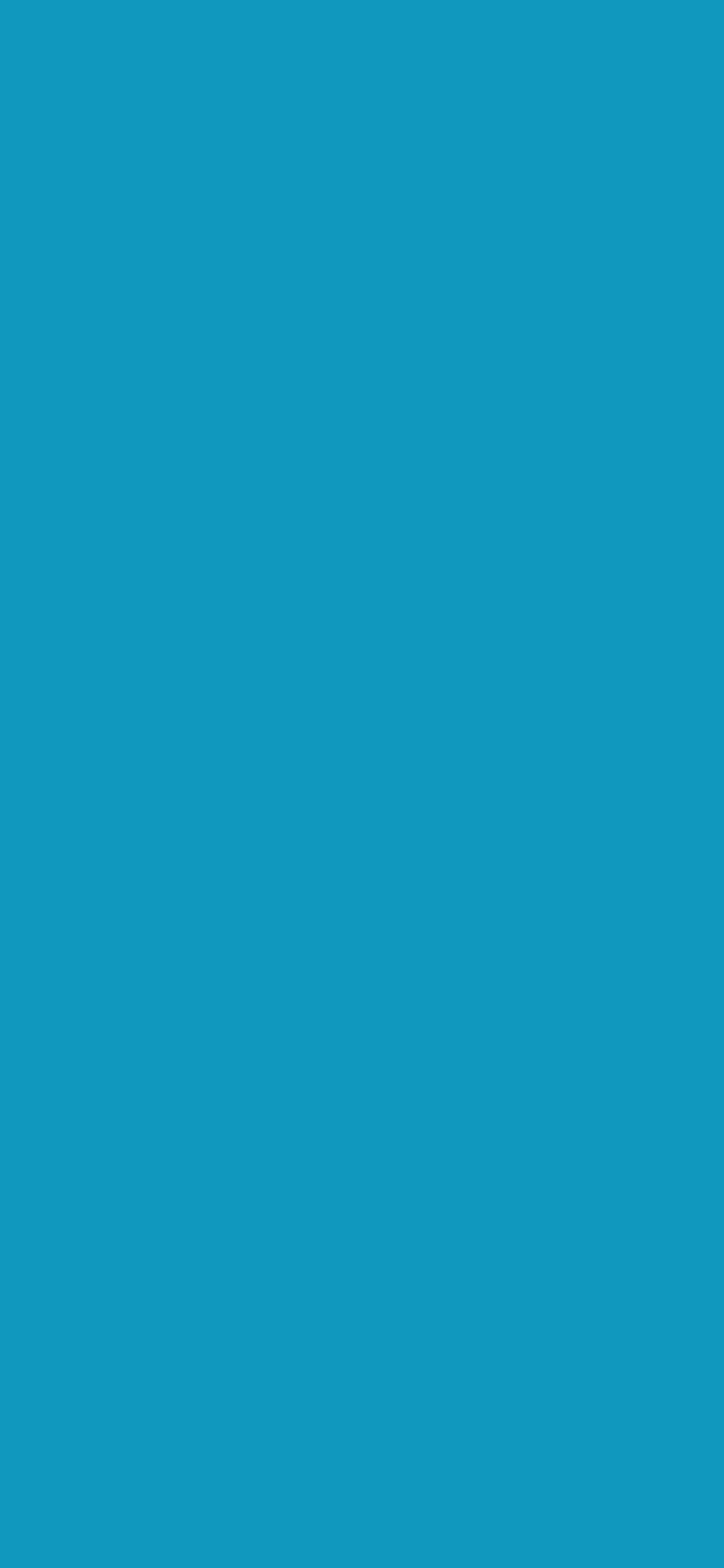 1125x2436 Blue-green Solid Color Background