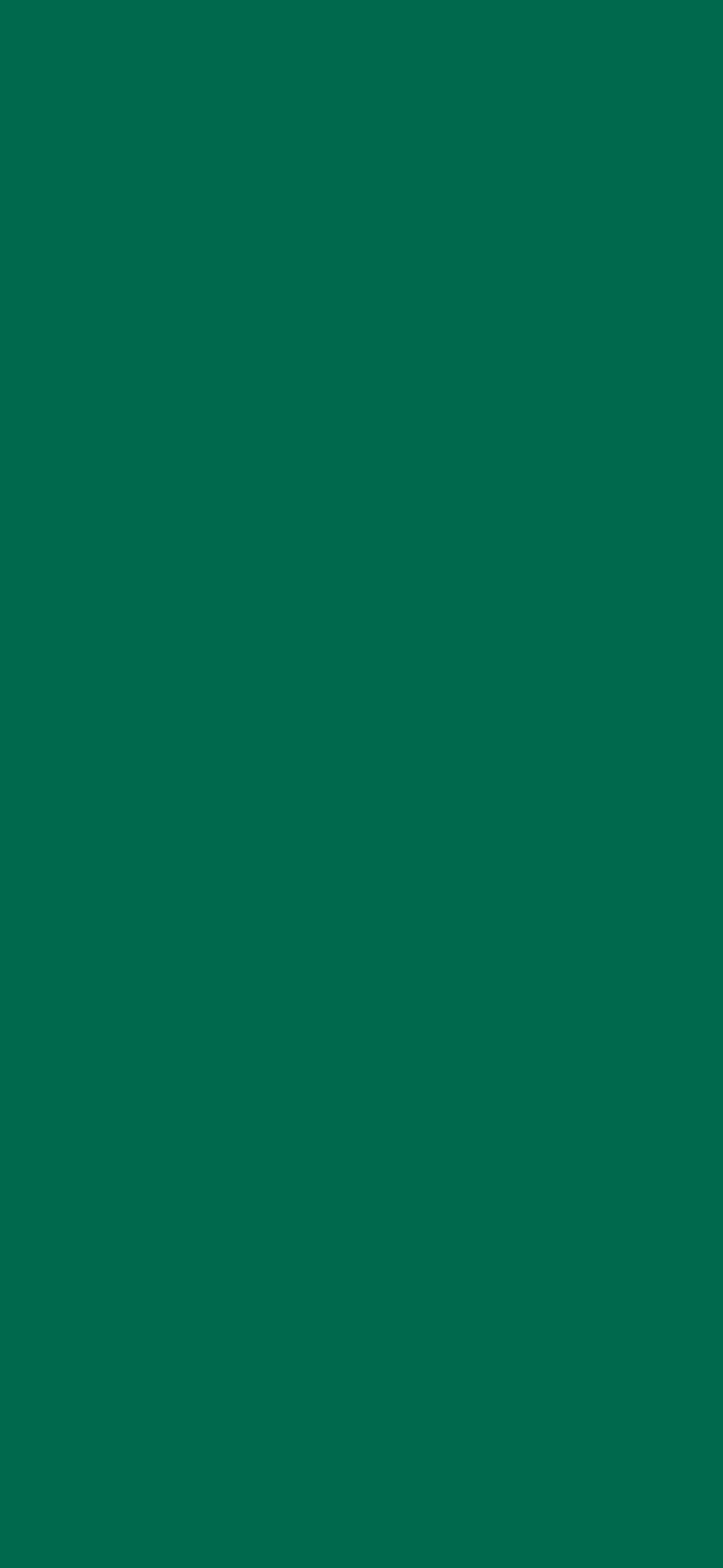 1125x2436 Bottle Green Solid Color Background