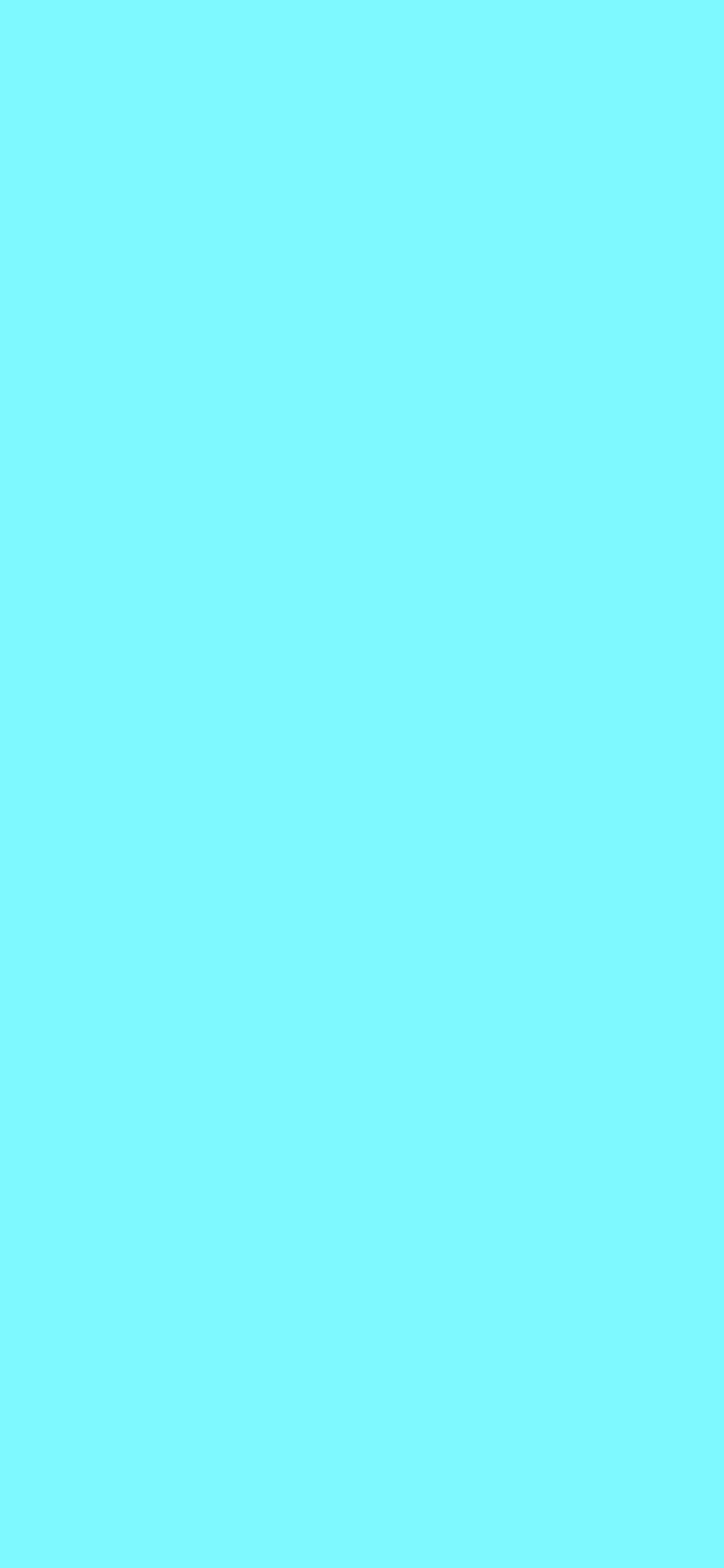 1125x2436 Electric Blue Solid Color Background