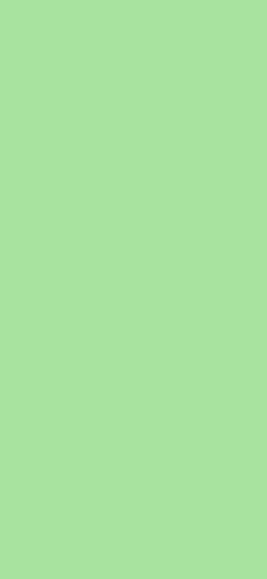 1125x2436 Granny Smith Apple Solid Color Background