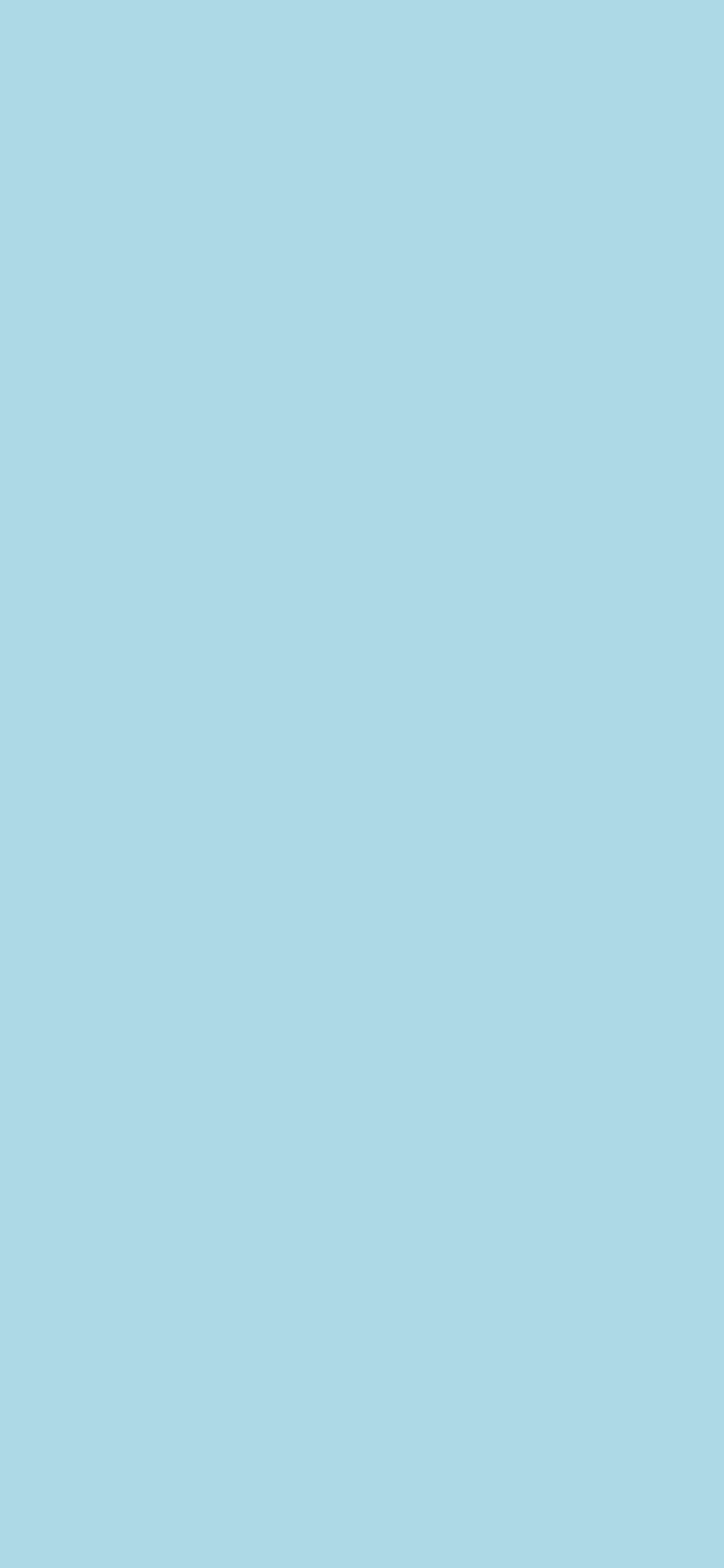 1125x2436 Light Blue Solid Color Background