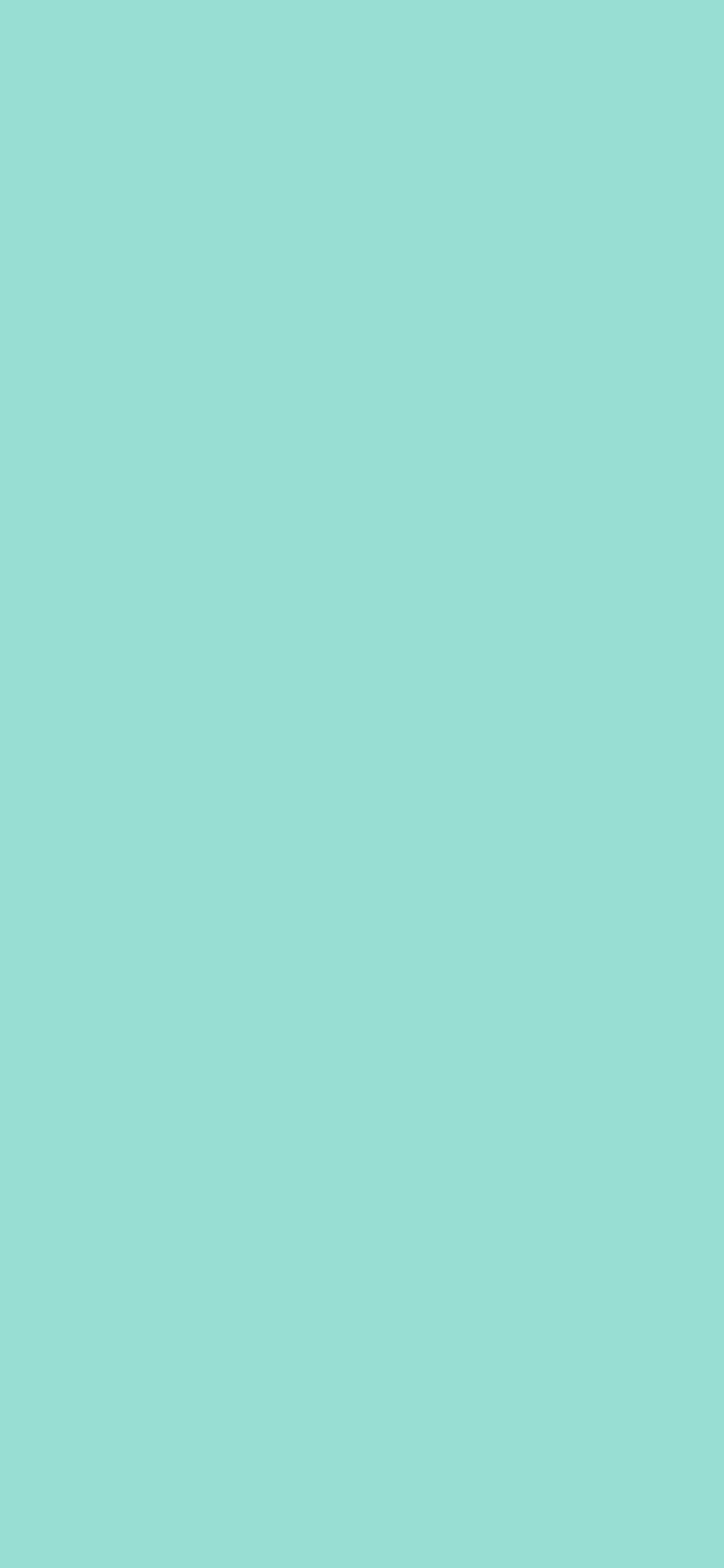 1125x2436 Pale Robin Egg Blue Solid Color Background