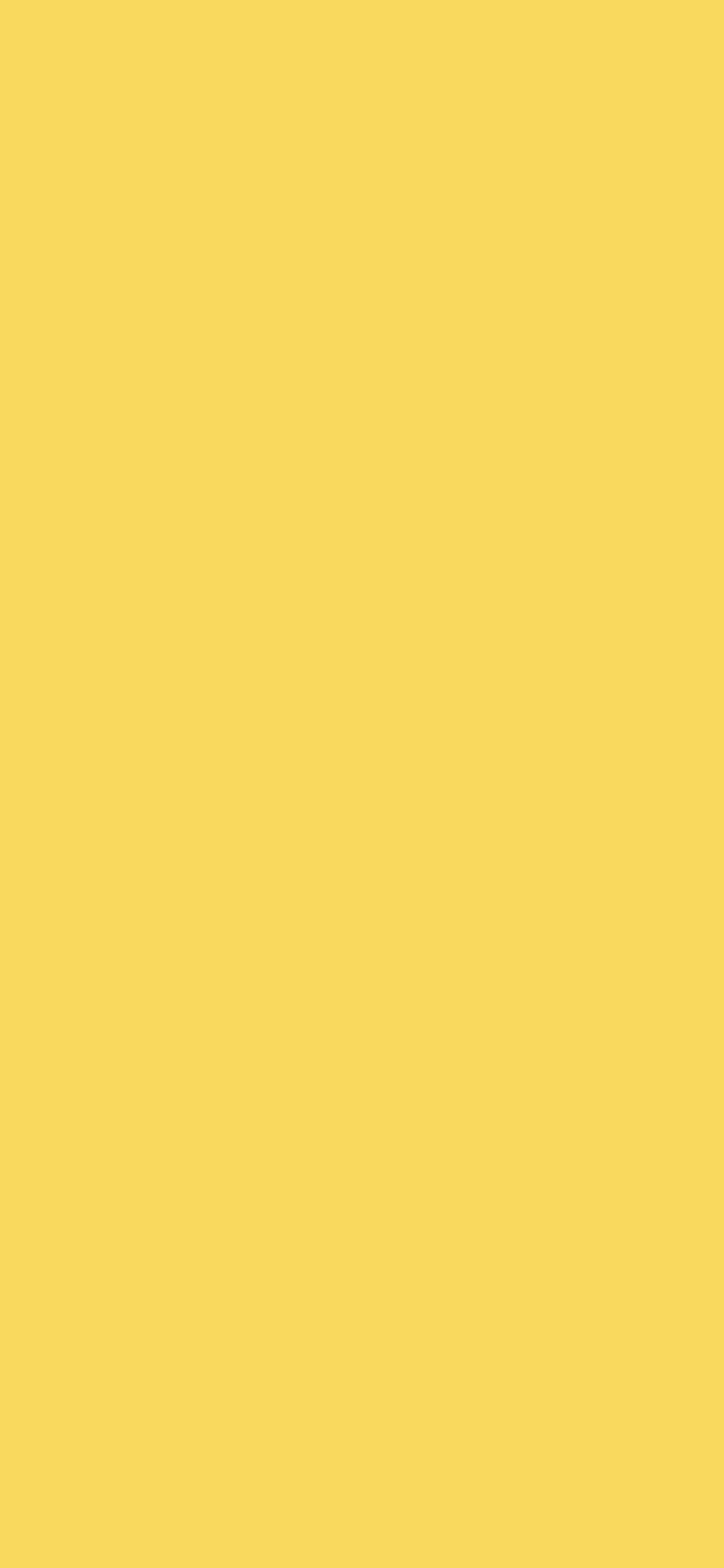 1125x2436 Royal Yellow Solid Color Background