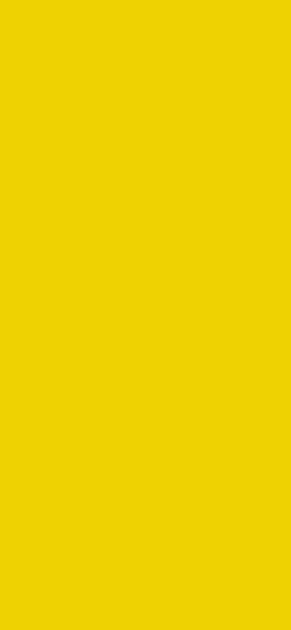 1125x2436 Safety Yellow Solid Color Background
