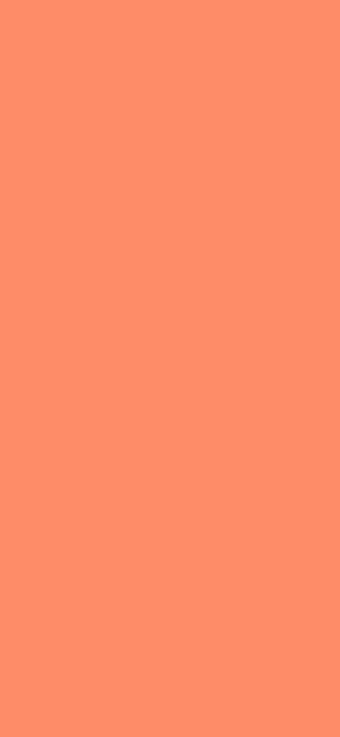 1125x2436 Salmon Solid Color Background