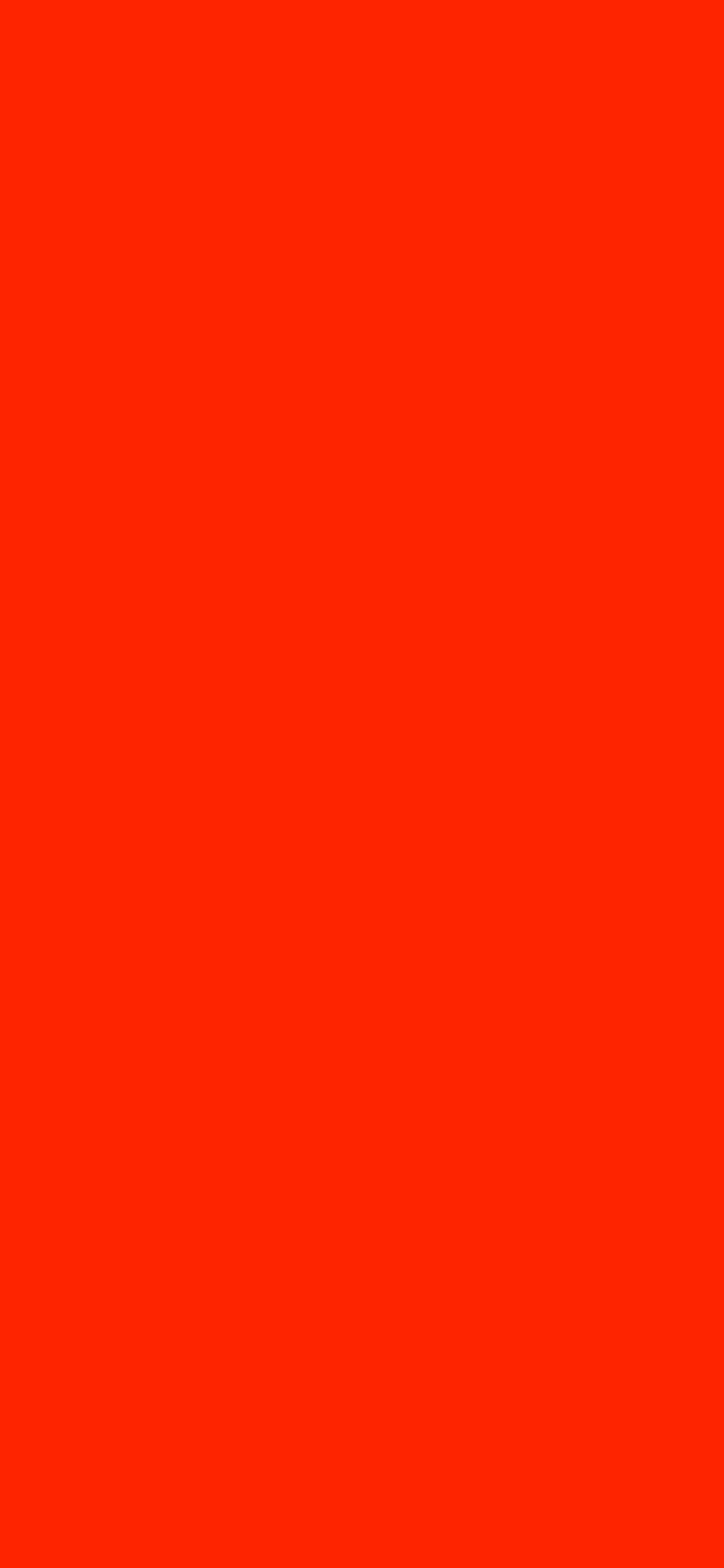 1125x2436 Scarlet Solid Color Background
