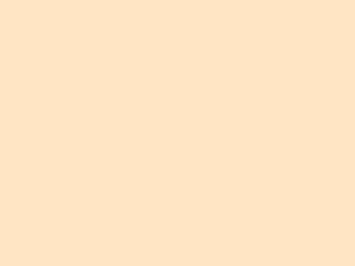 1152x864 Bisque Solid Color Background