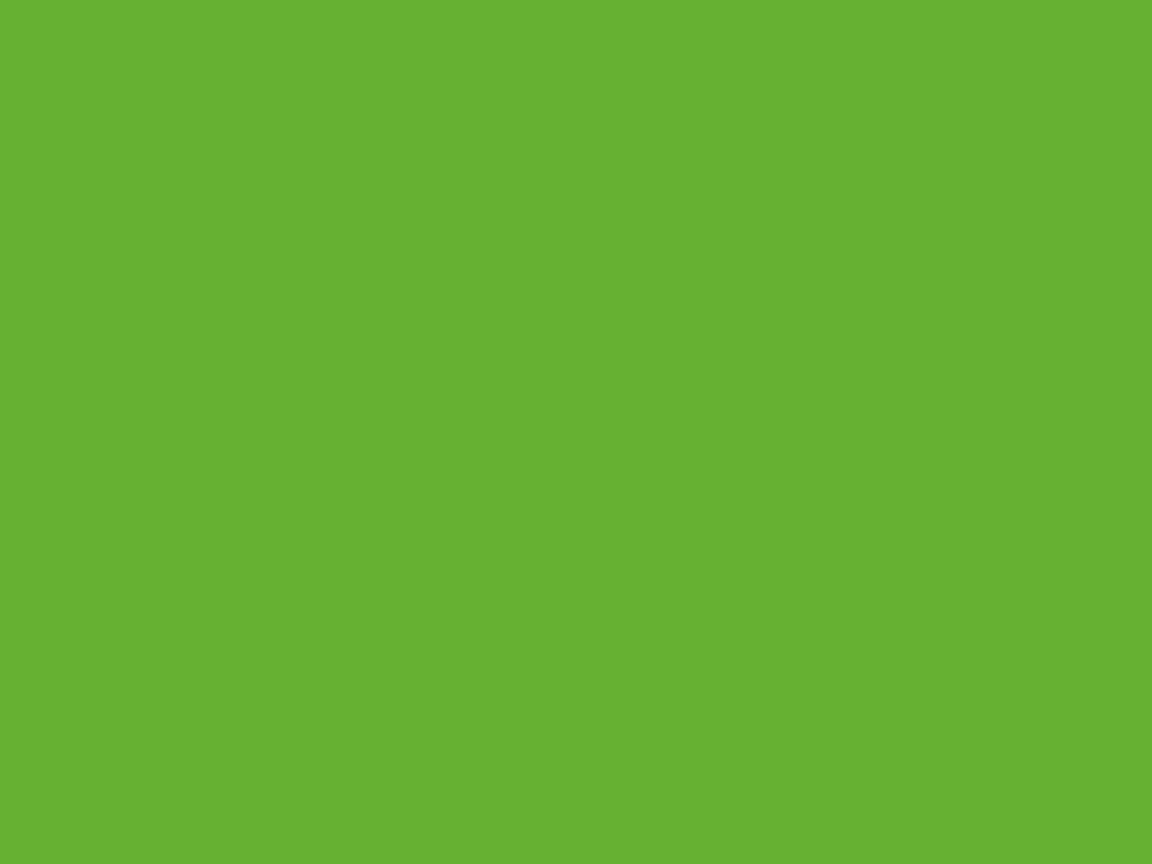 1152x864 Green RYB Solid Color Background