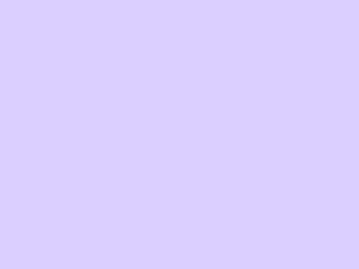 1152x864 Pale Lavender Solid Color Background