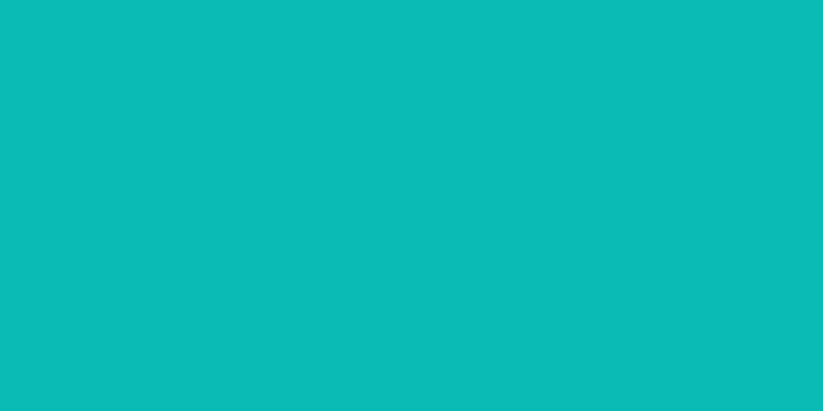 1200x600 Tiffany Blue Solid Color Background