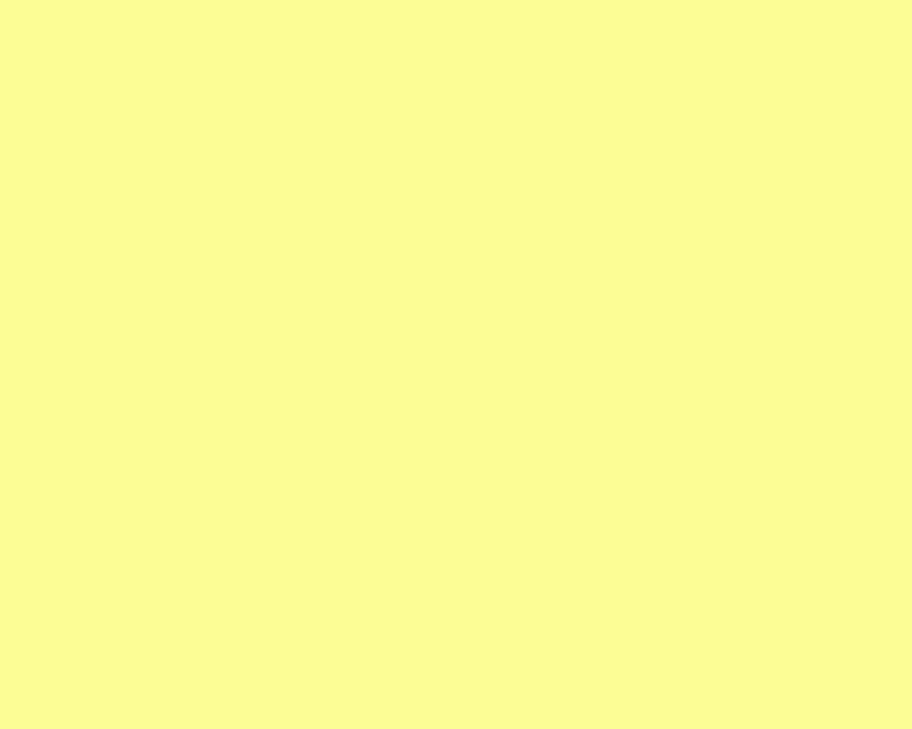 1280x1024 Pastel Yellow Solid Color Background