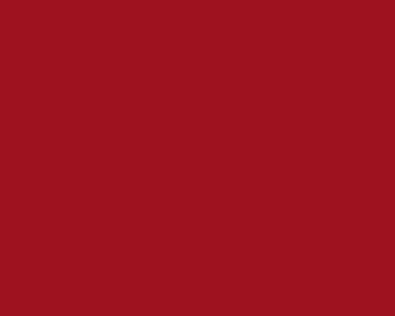 1280x1024 Ruby Red Solid Color Background