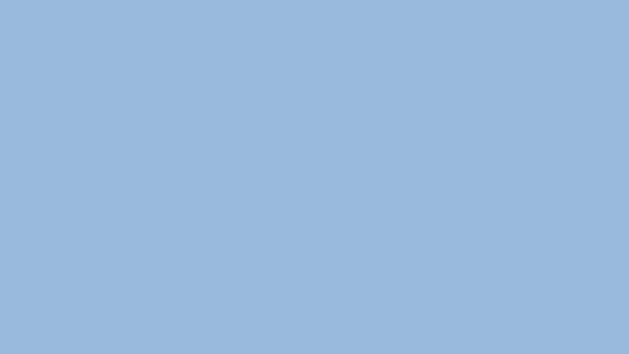 1280x720 Carolina Blue Solid Color Background