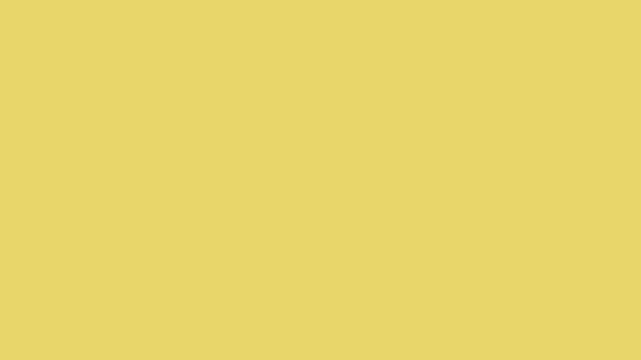 1280x720 Hansa Yellow Solid Color Background
