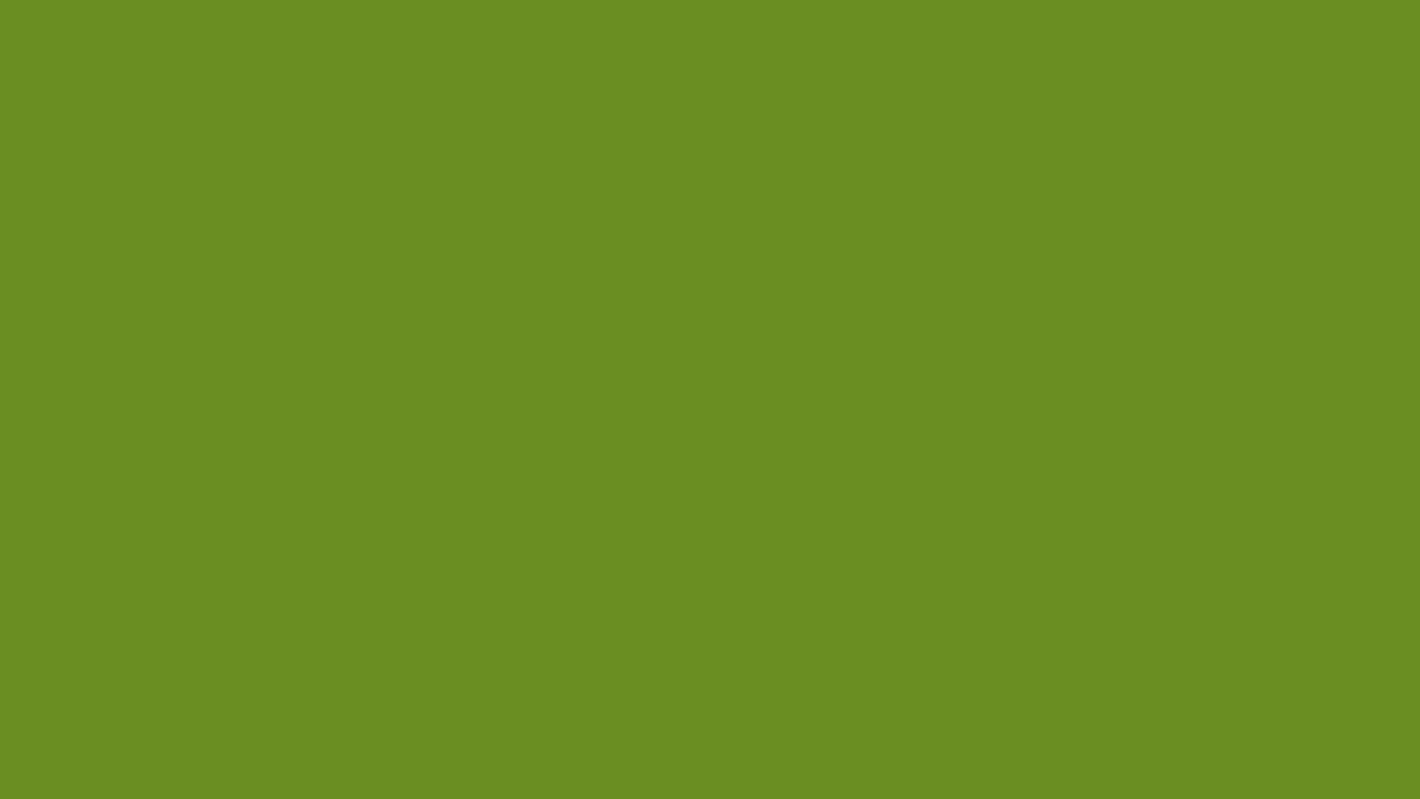 1280x720 Olive Drab Number Three Solid Color Background