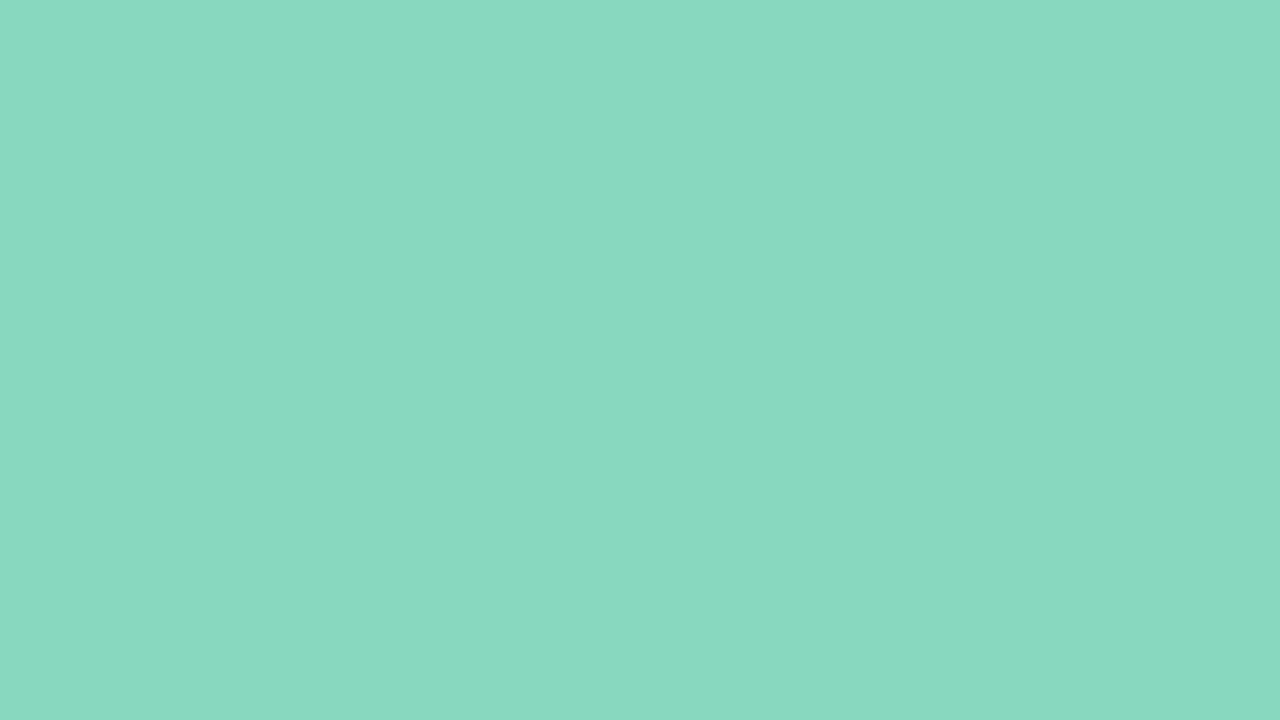 1280x720 Pearl Aqua Solid Color Background