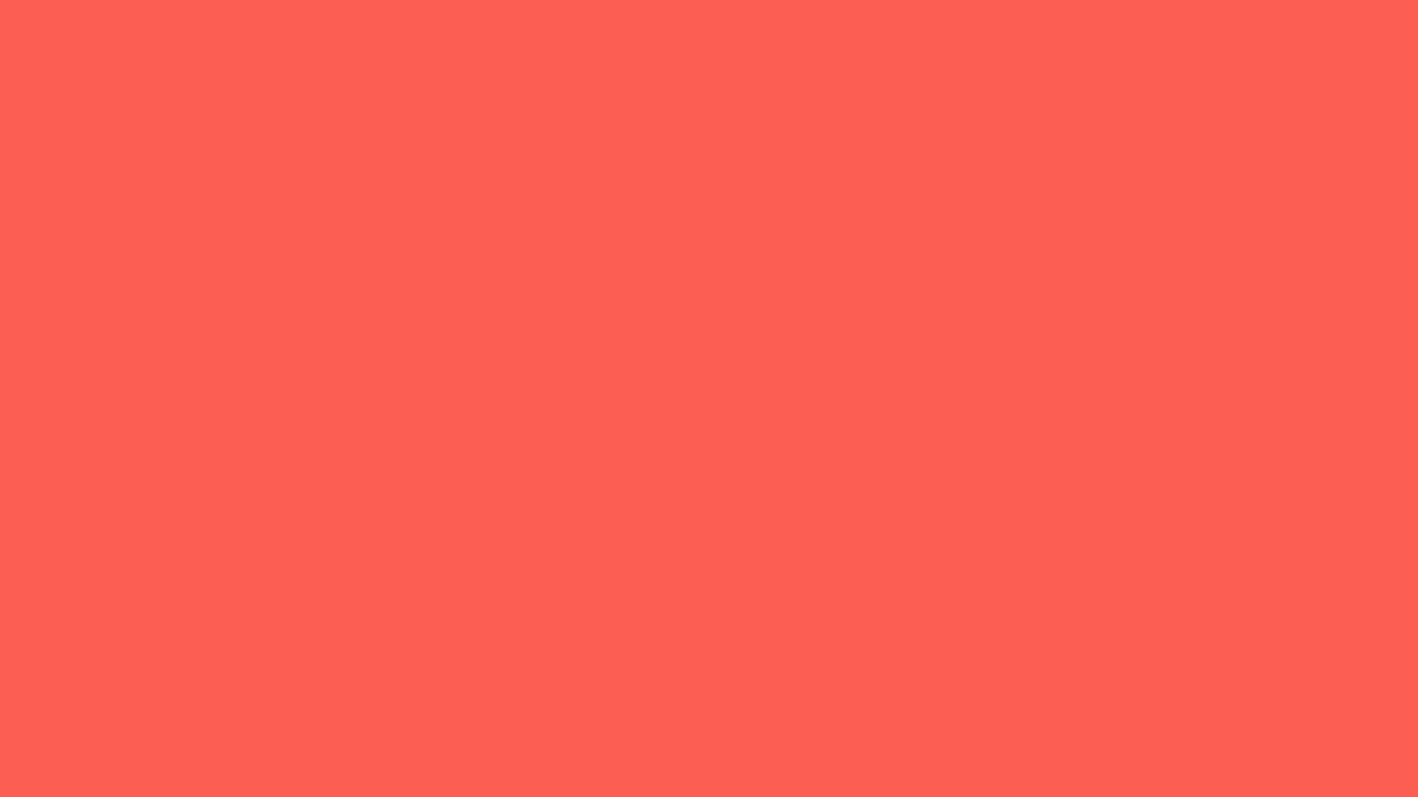 1280x720 Sunset Orange Solid Color Background