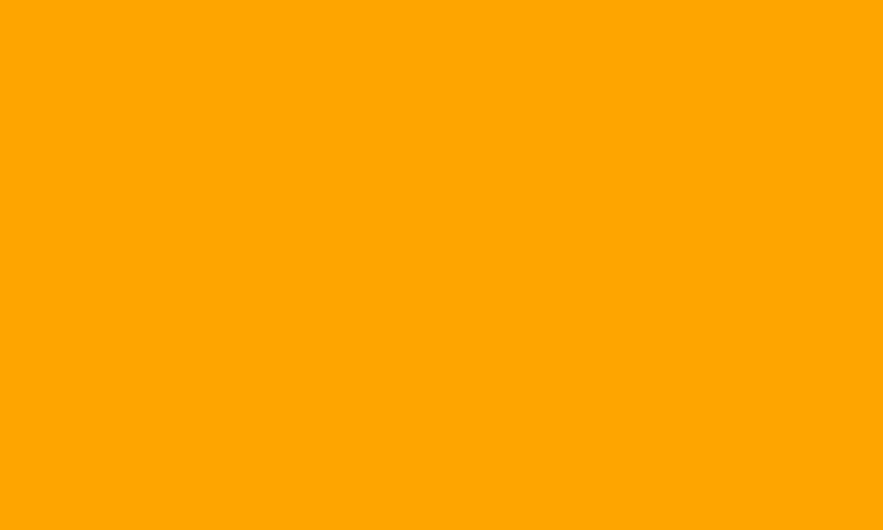 1280x768 Orange Web Solid Color Background