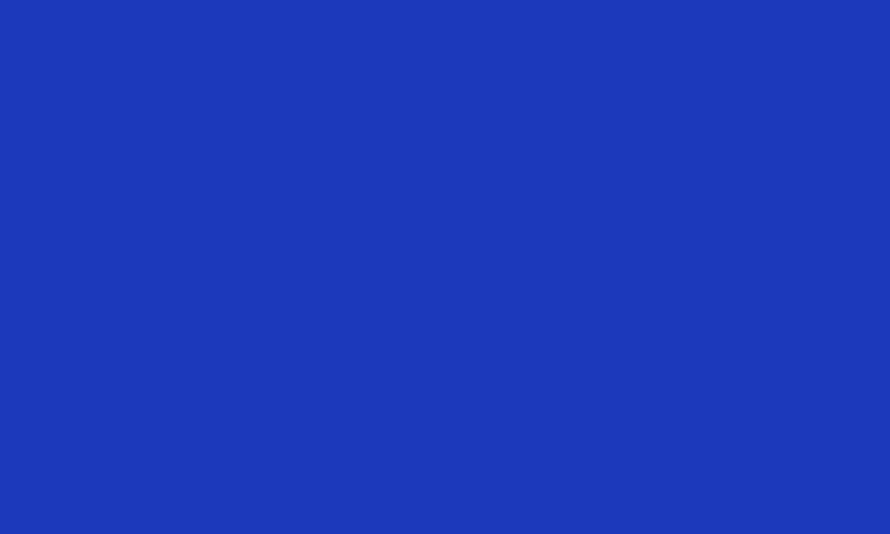 1280x768 Persian Blue Solid Color Background