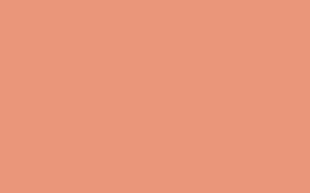 1280x800 Dark Salmon Solid Color Background
