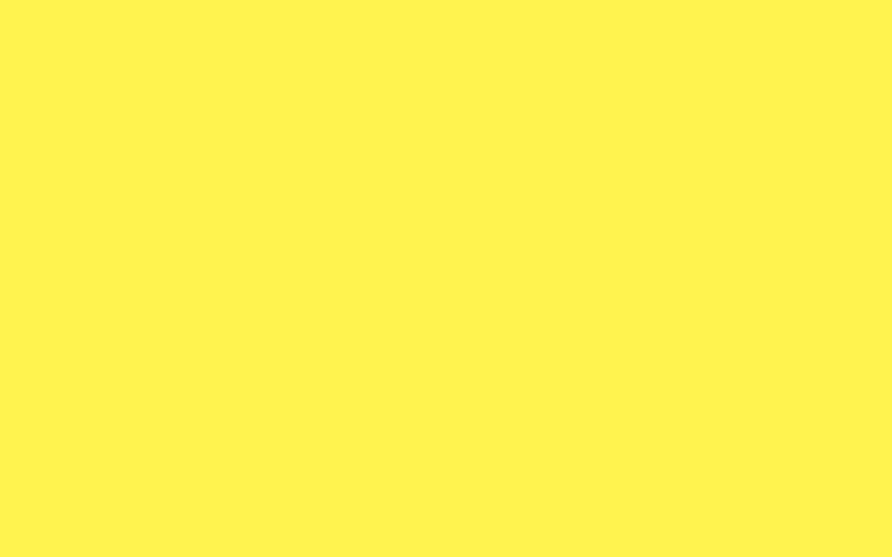 1280x800 Lemon Yellow Solid Color Background