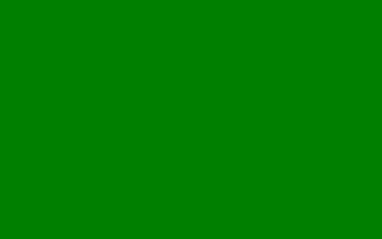 1280x800 Office Green Solid Color Background