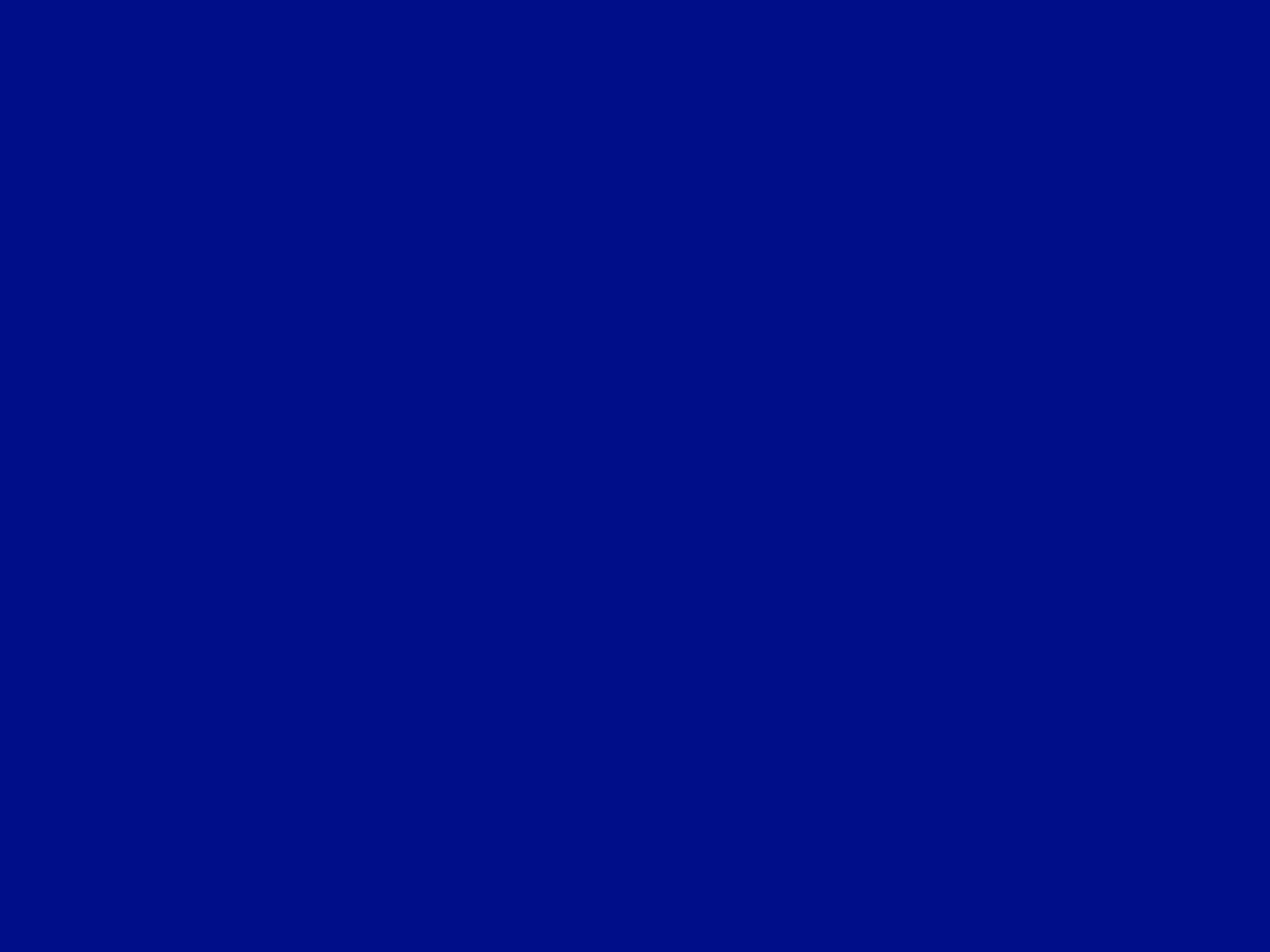 1280x960 Phthalo Blue Solid Color Background
