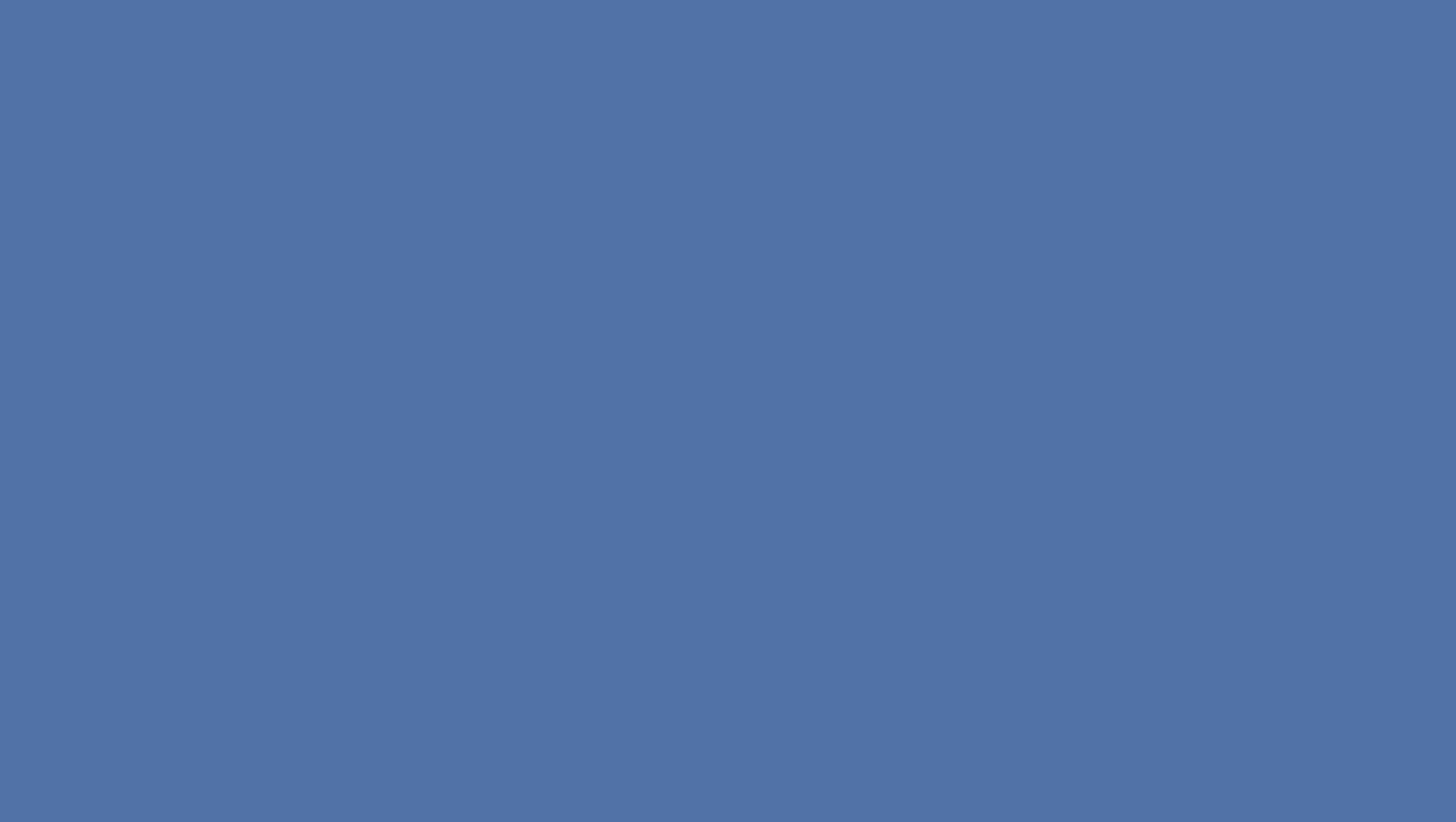 1360x768 Blue Yonder Solid Color Background