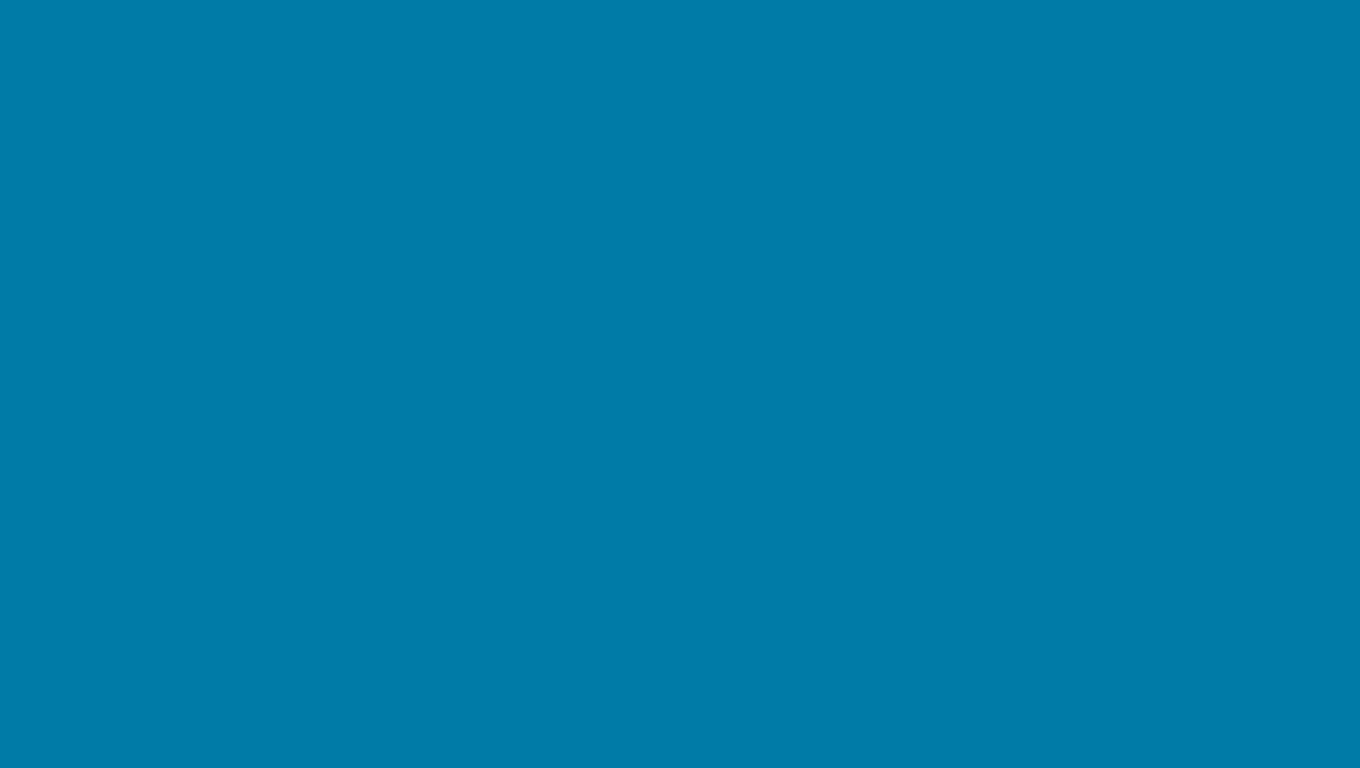 1360x768 Cerulean Solid Color Background