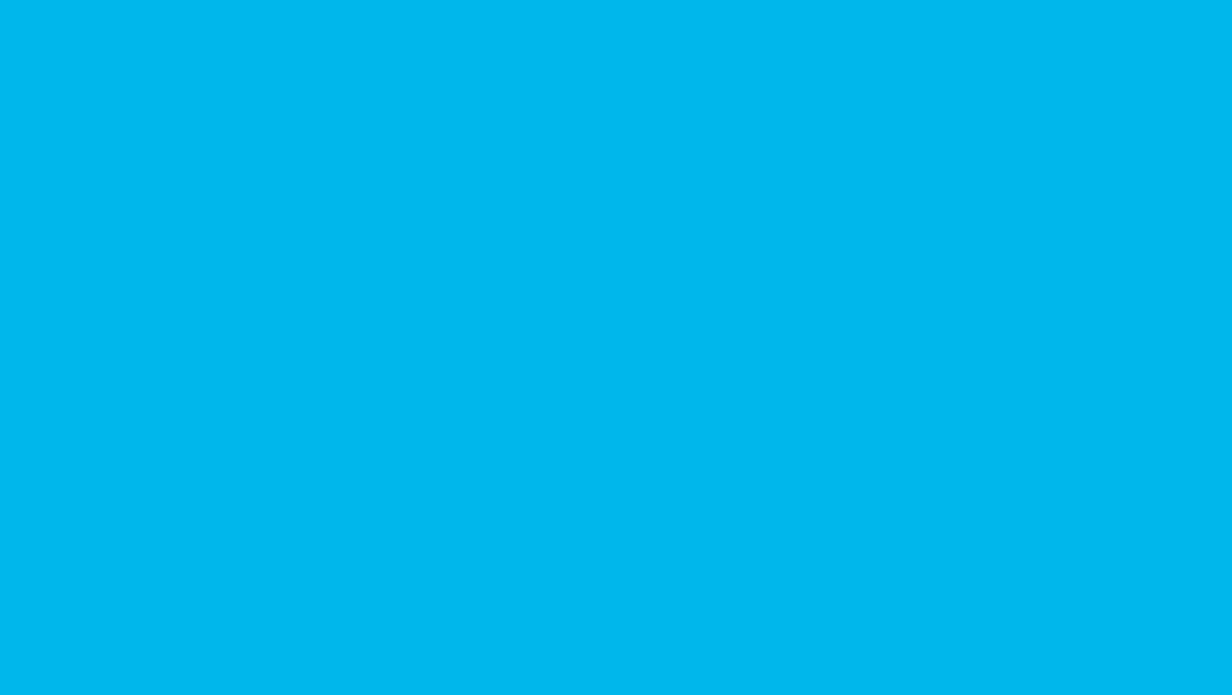 1360x768 Cyan Process Solid Color Background