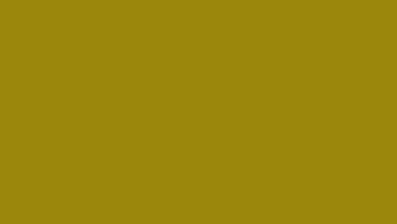 1360x768 Dark Yellow Solid Color Background