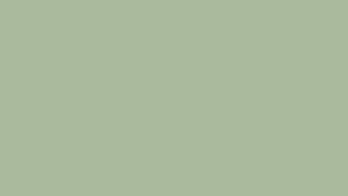 1360x768 Laurel Green Solid Color Background