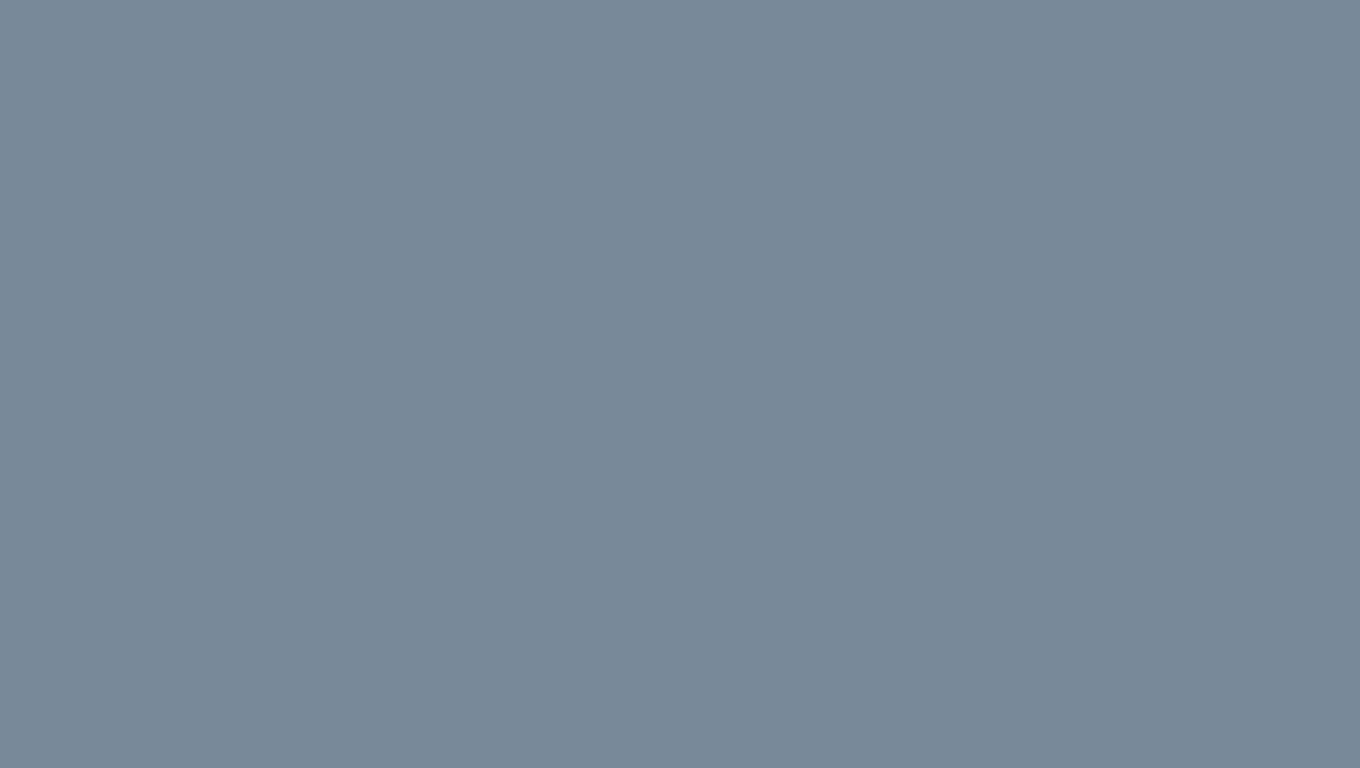 1360x768 Light Slate Gray Solid Color Background