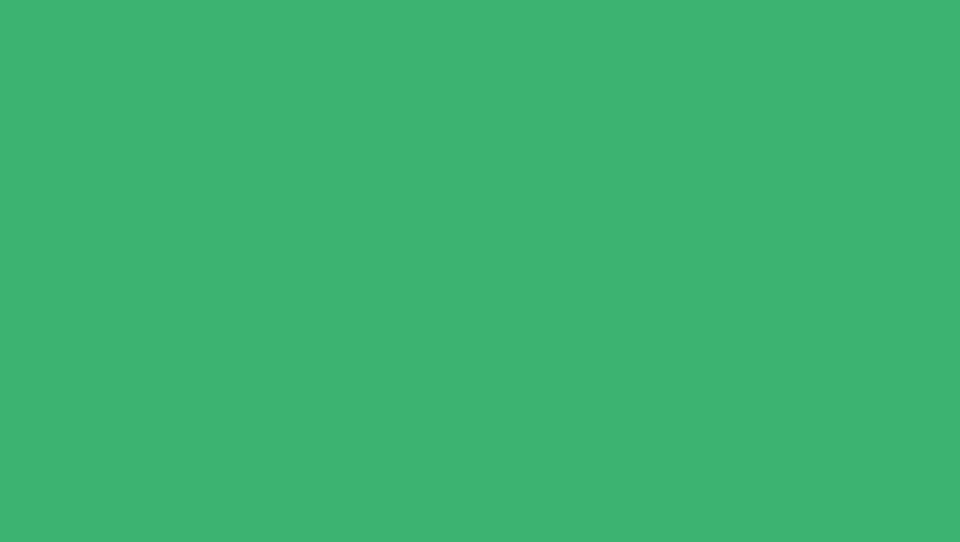 1360x768 Medium Sea Green Solid Color Background