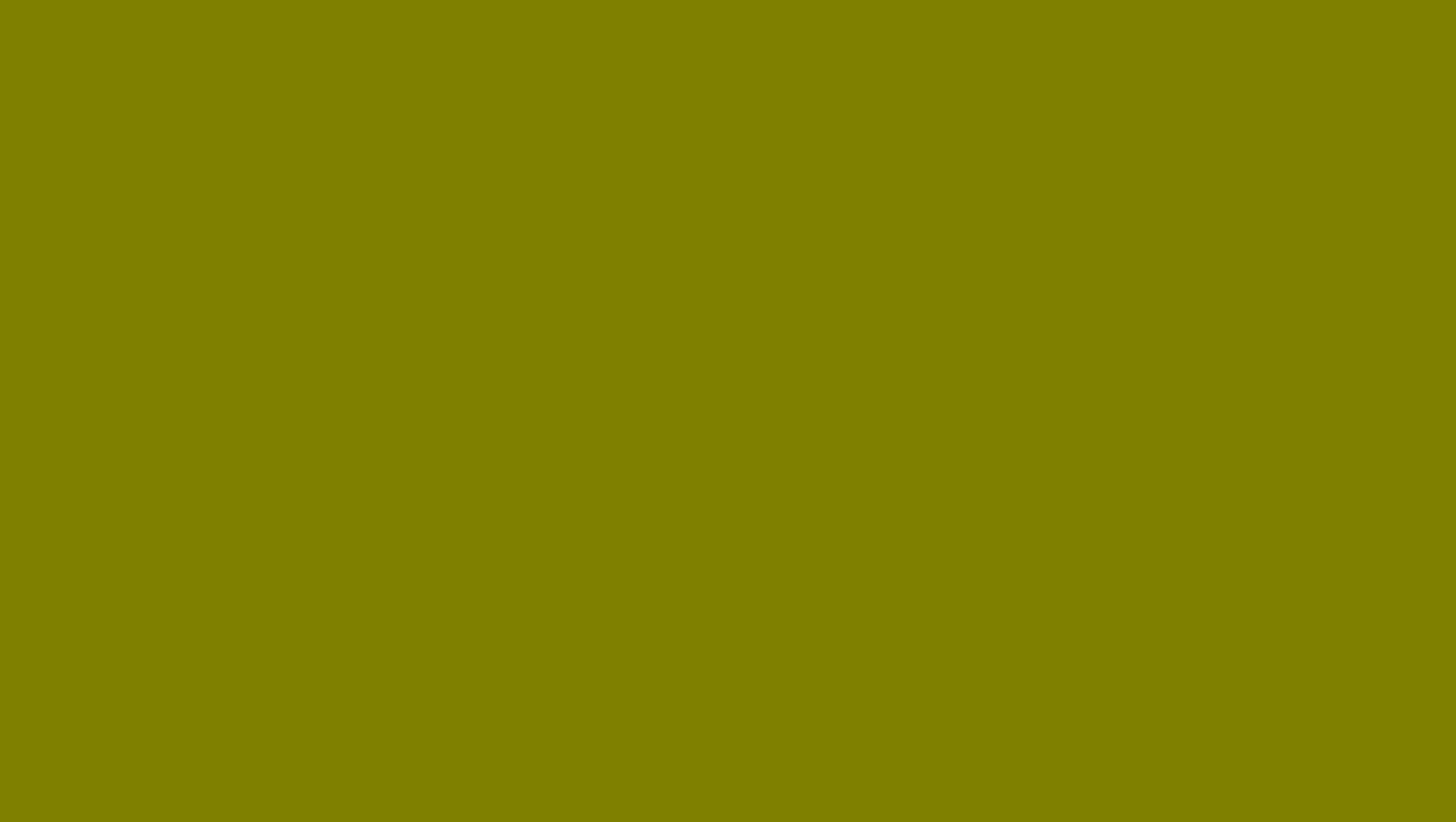 1360x768 Olive Solid Color Background