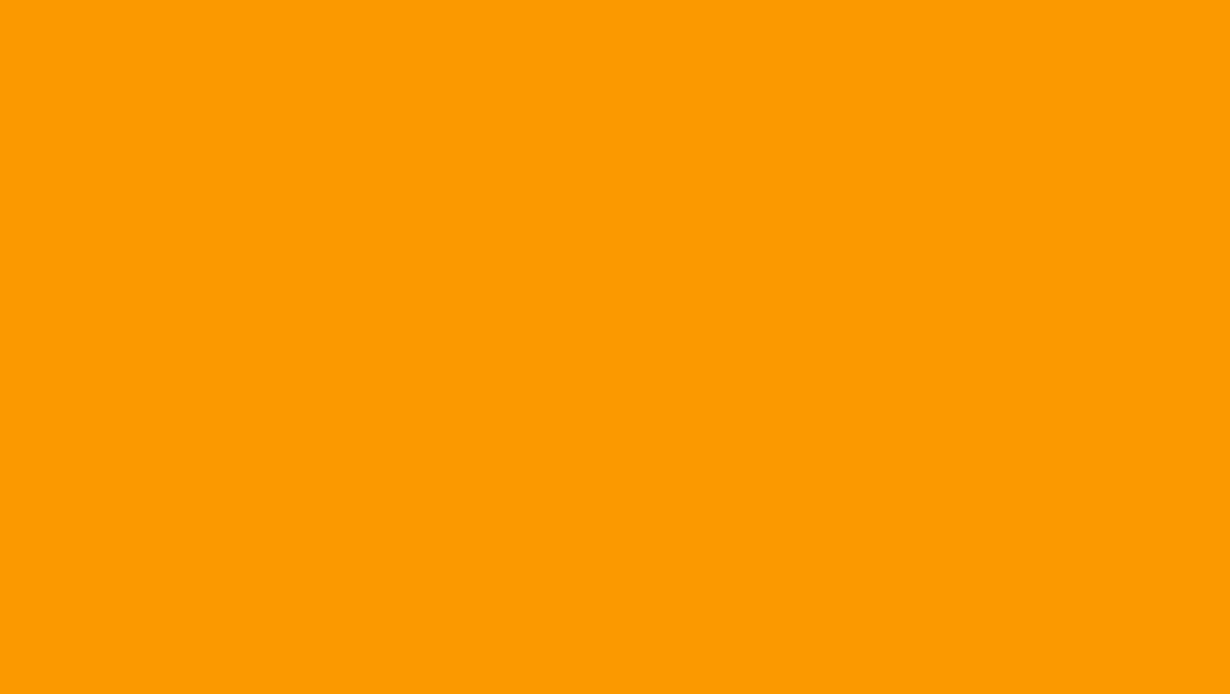 1360x768 Orange RYB Solid Color Background
