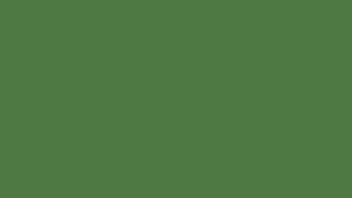 1366x768 Fern Green Solid Color Background