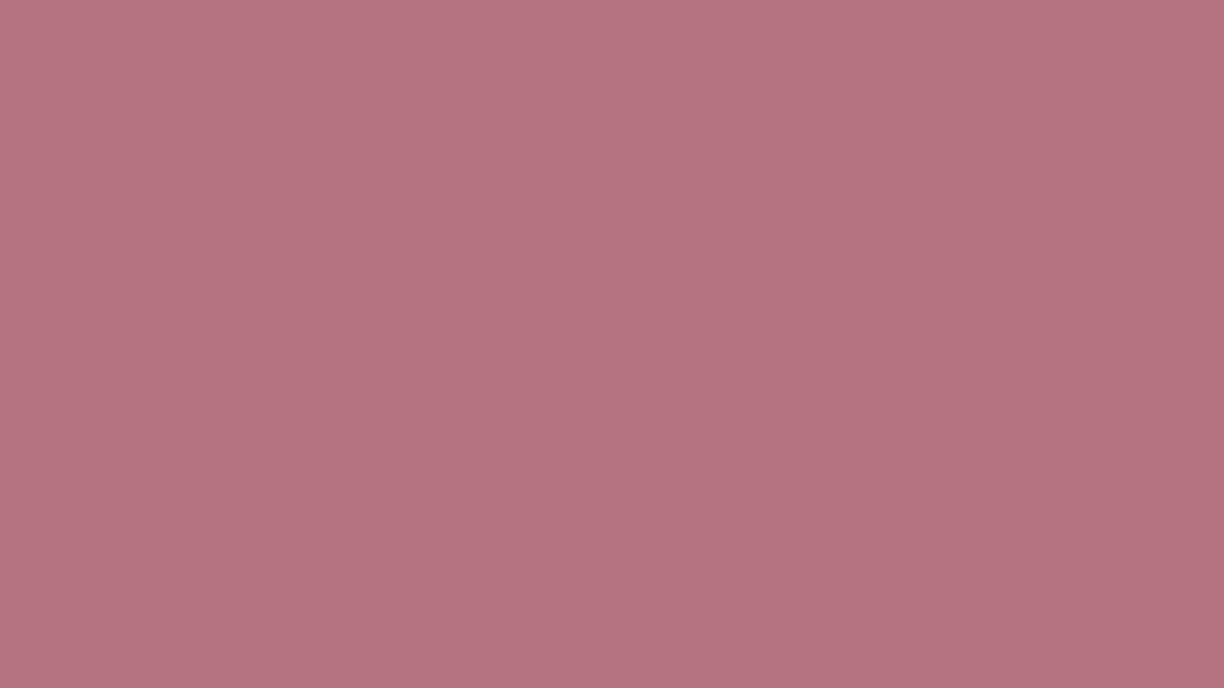 1366x768 Turkish Rose Solid Color Background