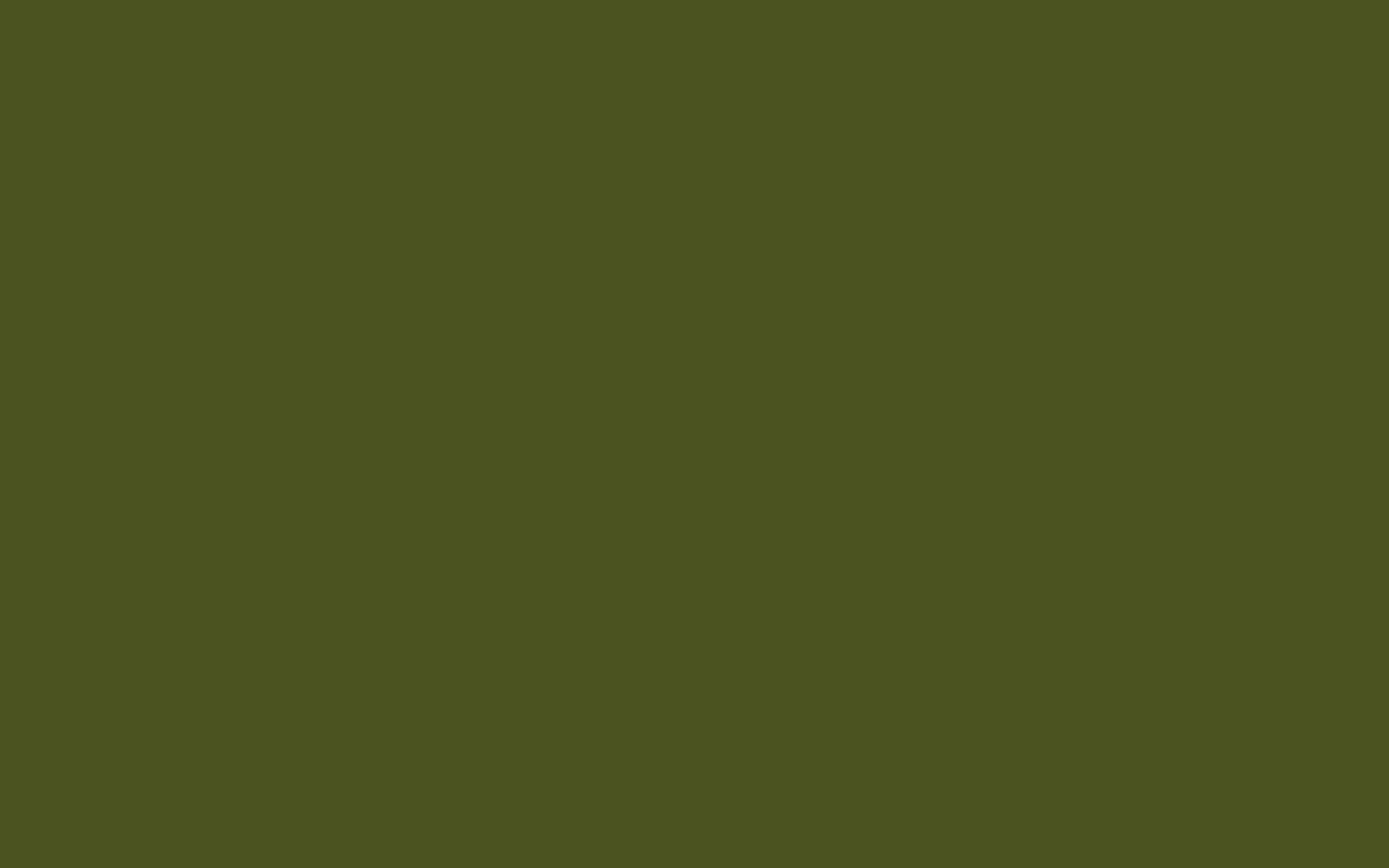 1440x900 Army Green Solid Color Background