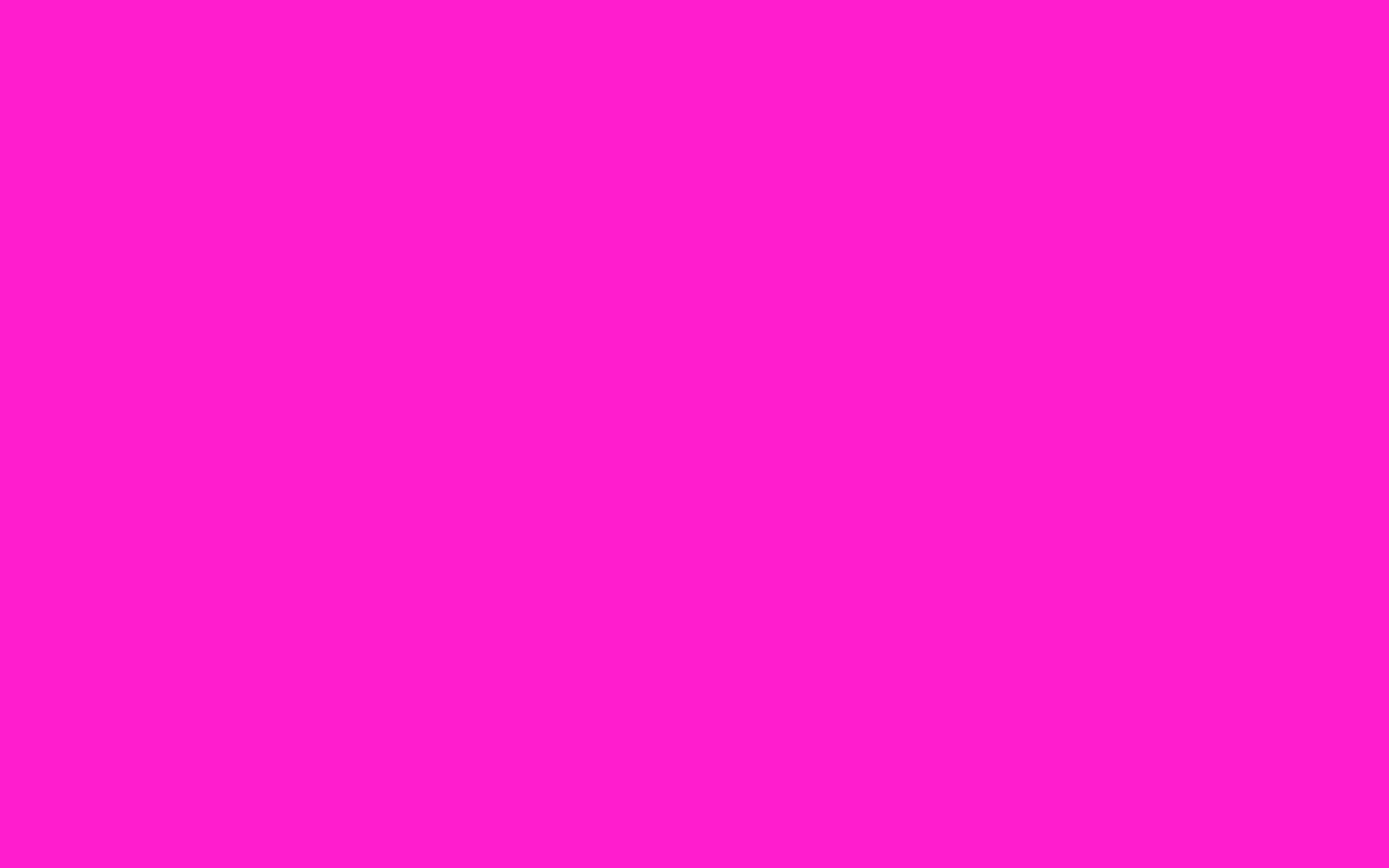 1440x900 Hot Magenta Solid Color Background