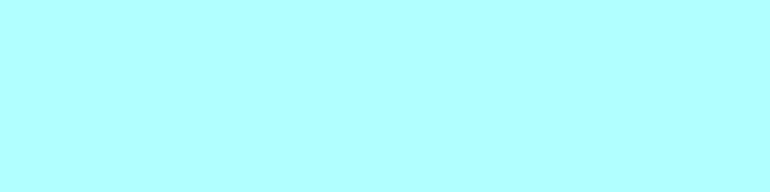 1584x396 Italian Sky Blue Solid Color Background
