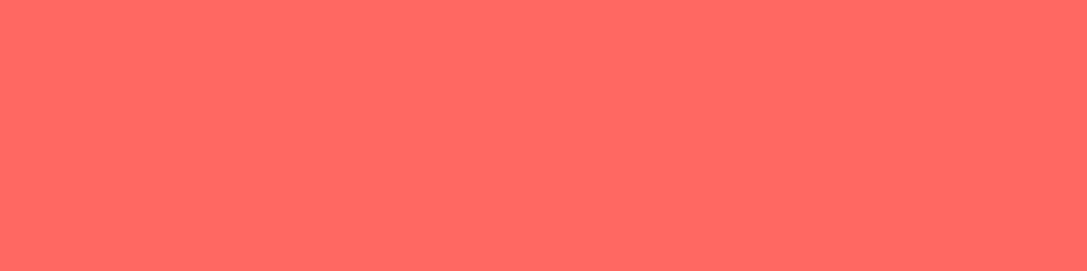 1584x396 Pastel Red Solid Color Background