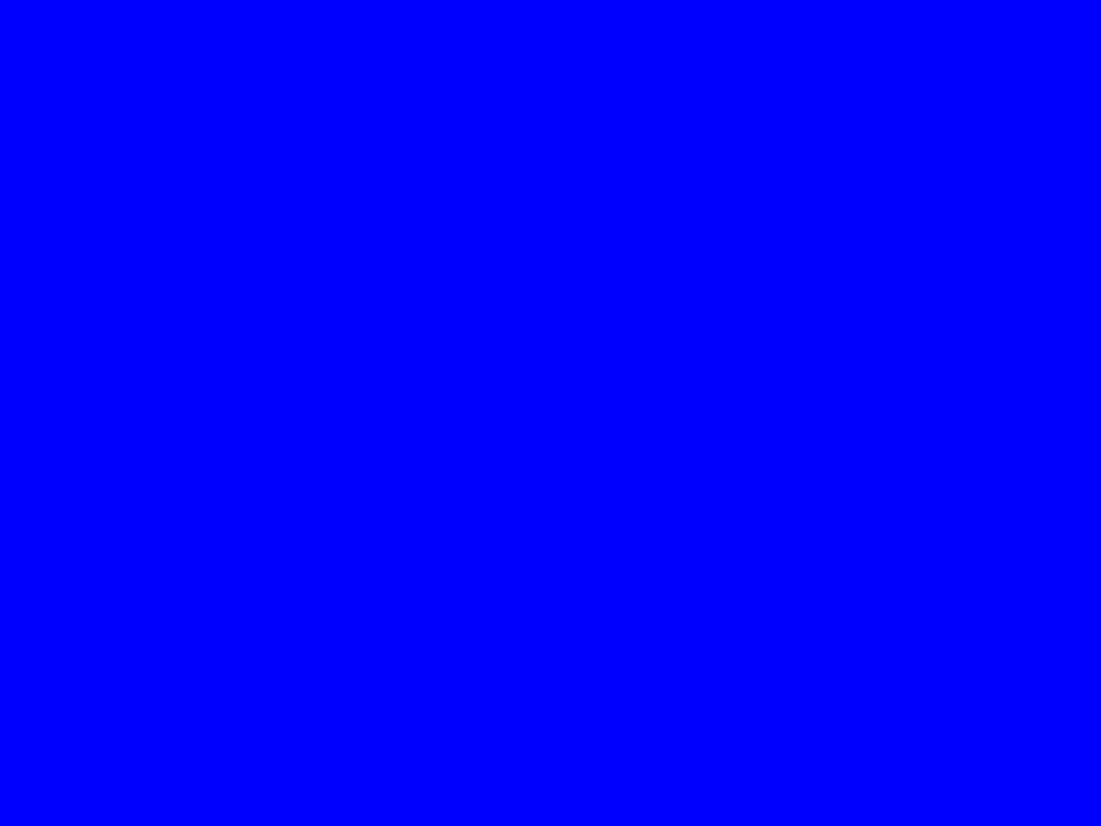 1600x1200 Blue Solid Color Background
