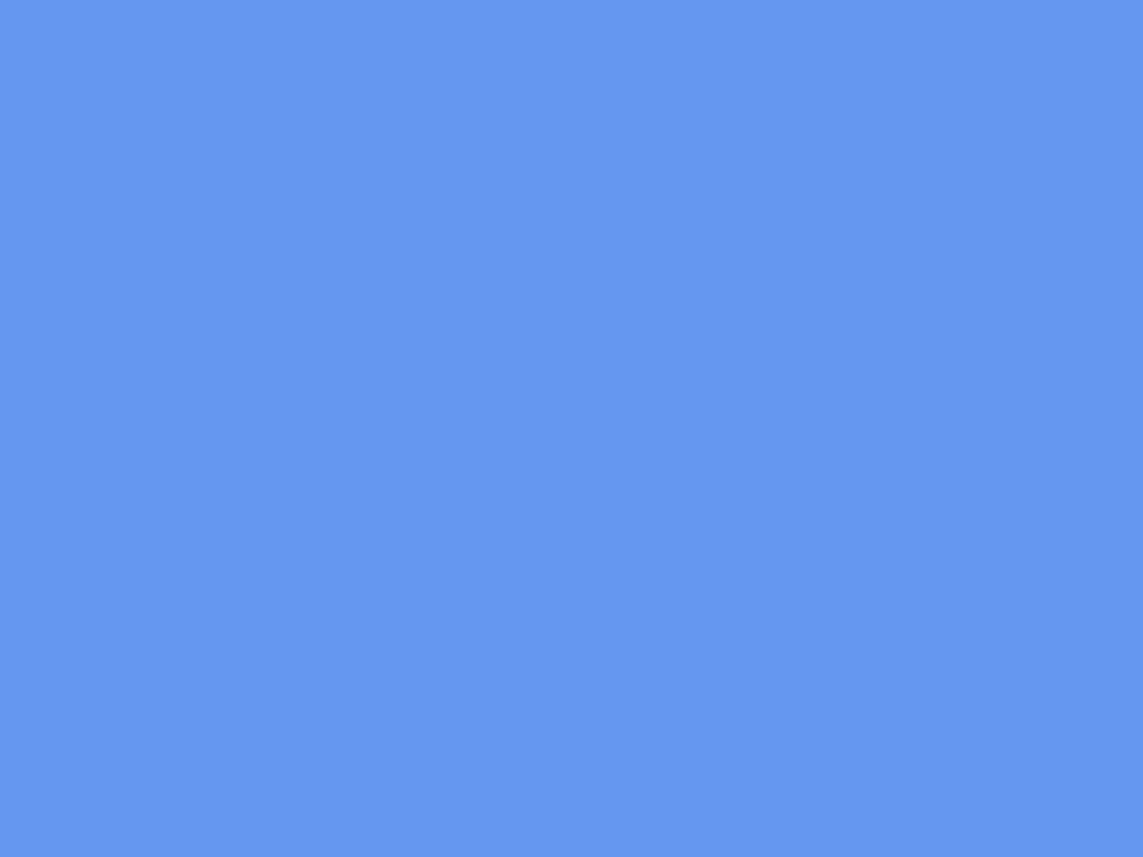 1600x1200 Cornflower Blue Solid Color Background