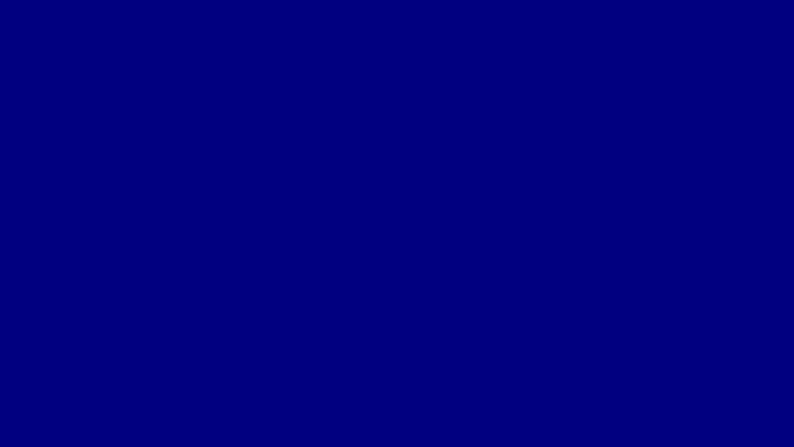 1600x900 Navy Blue Solid Color Background