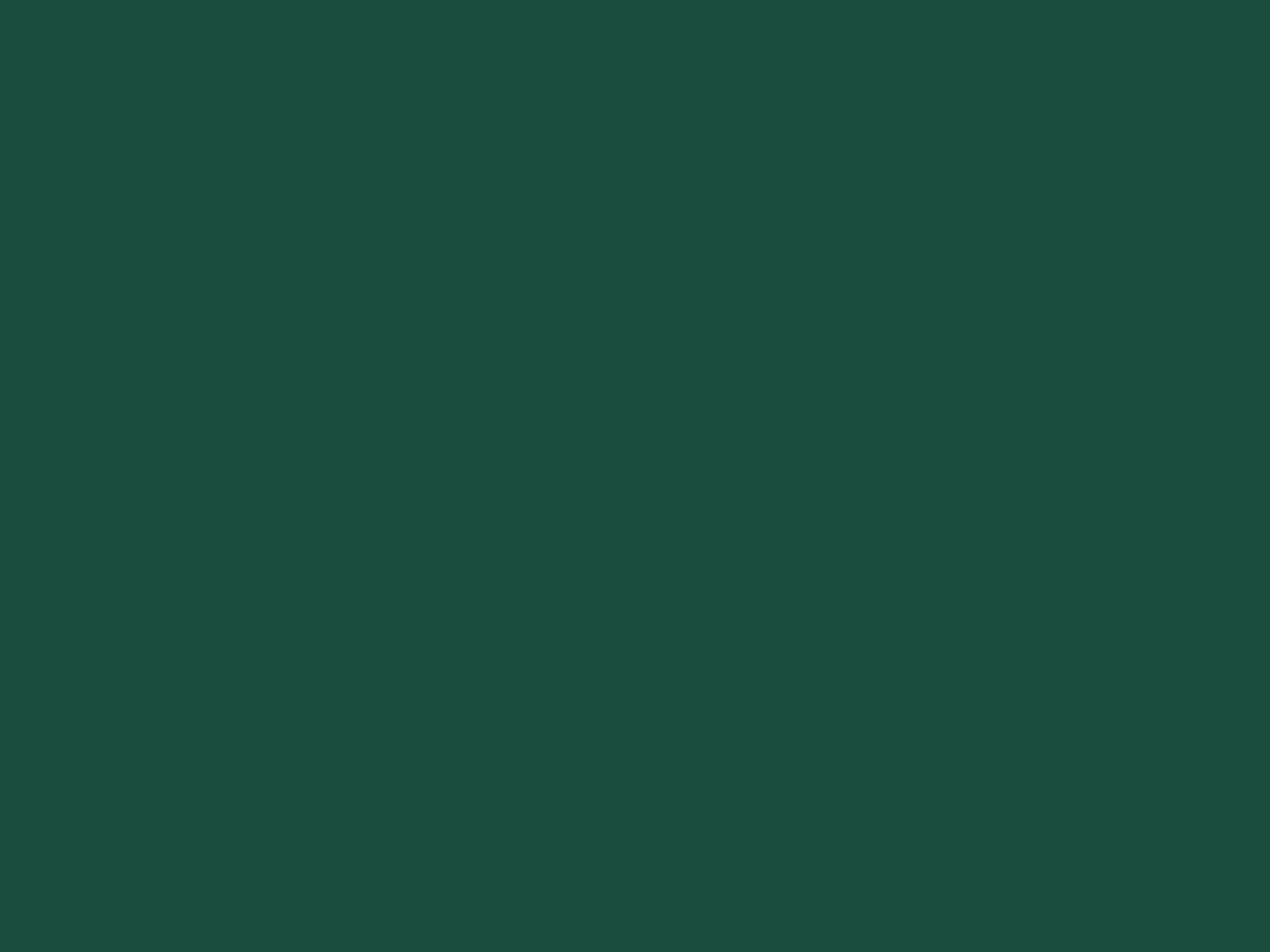 2048x1536 Brunswick Green Solid Color Background
