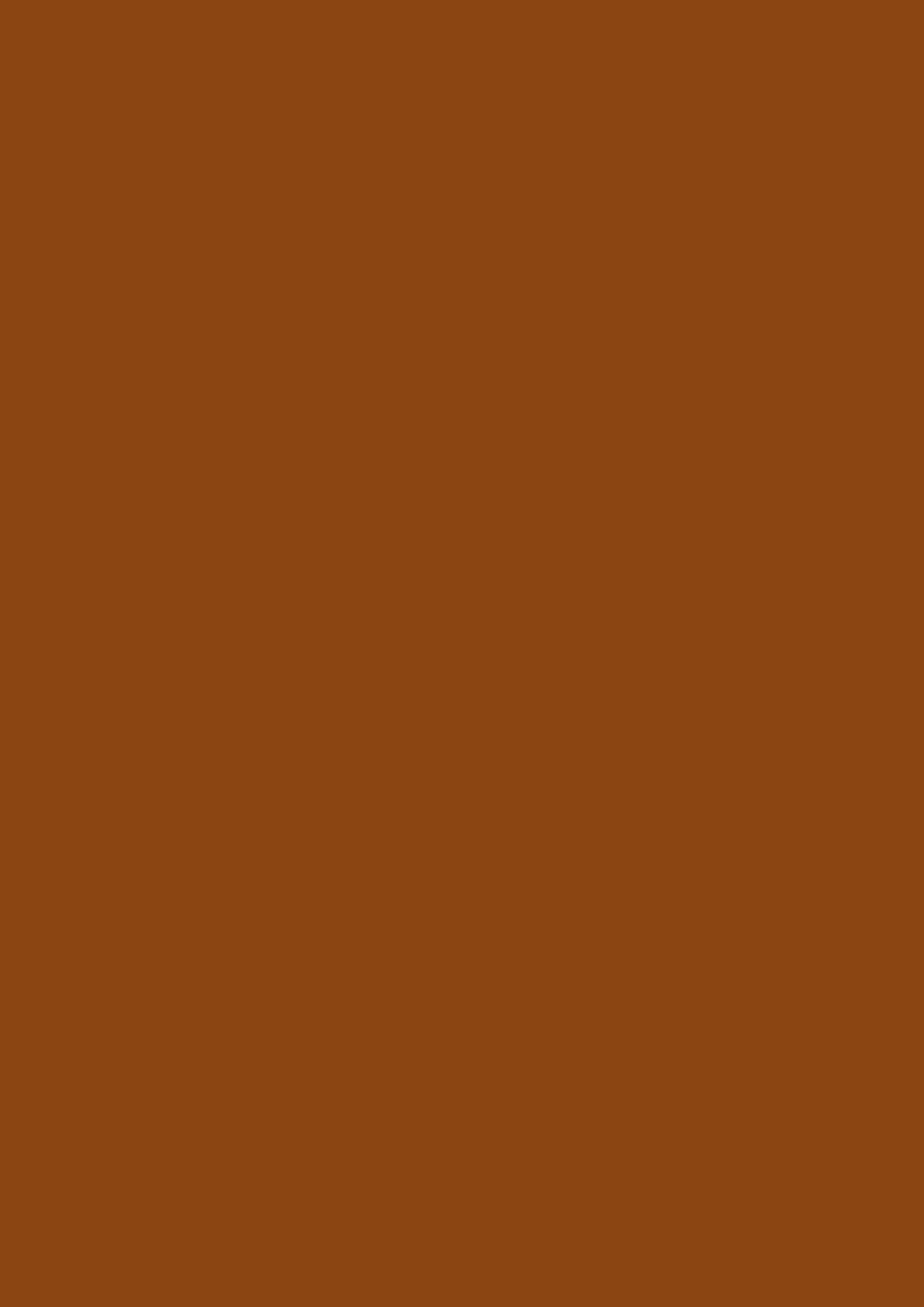 2480x3508 Saddle Brown Solid Color Background