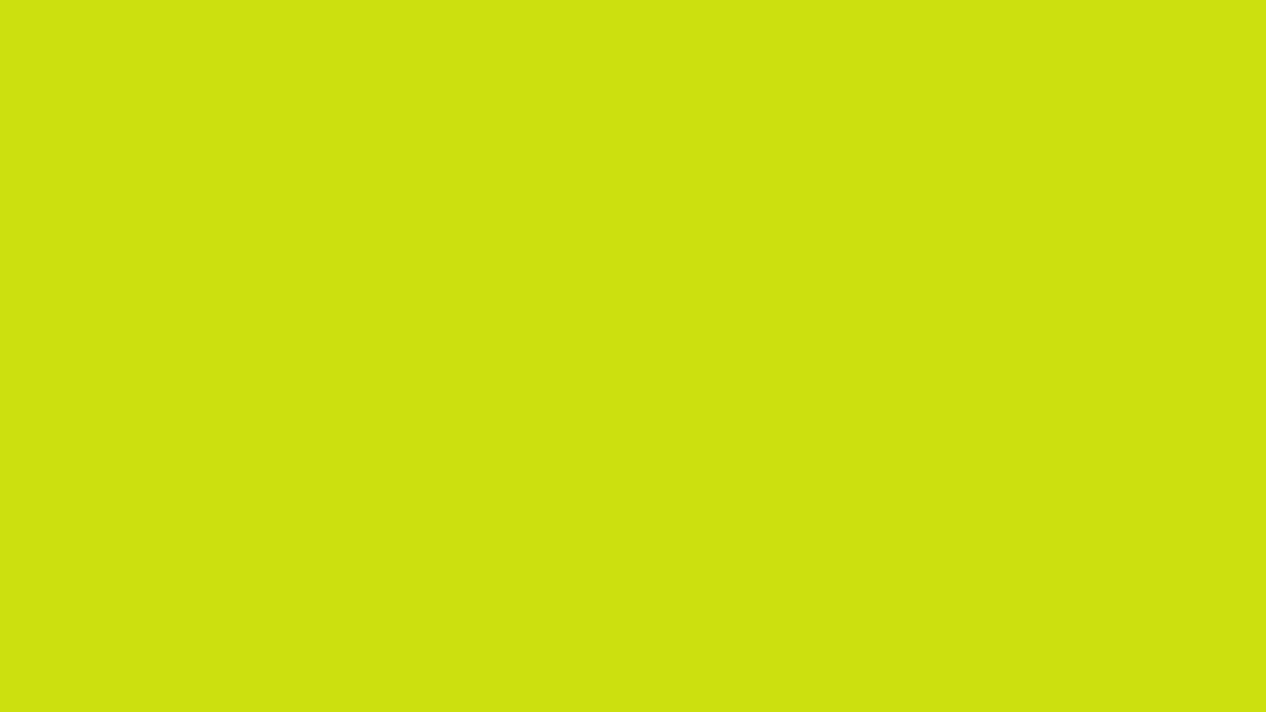 2560x1440 Bitter Lemon Solid Color Background